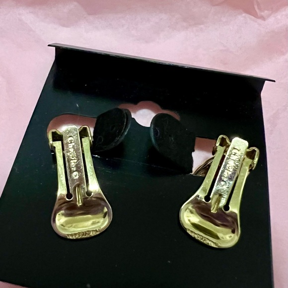 Dior Gold Earrings - Picture 2 of 5